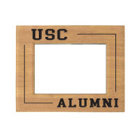 USC Trojans Faux Bamboo Alumni Laramie5 x 7 Frame